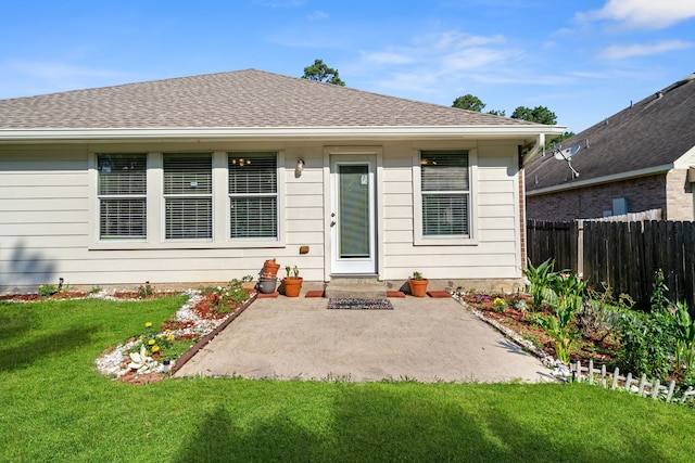 146 S Star Ridge Cir, The Woodlands, TX 77382 - view of front facade with a patio and roof with shingles