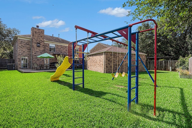 1826 Concho River Ct, Sugar Land, TX 77478 - view of playground featuring central air condition unit