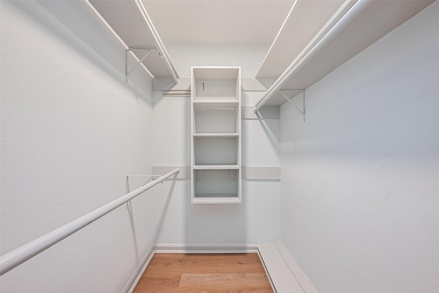 6023 Viking Dr, Houston, TX 77092 - spacious closet featuring light wood-style floors