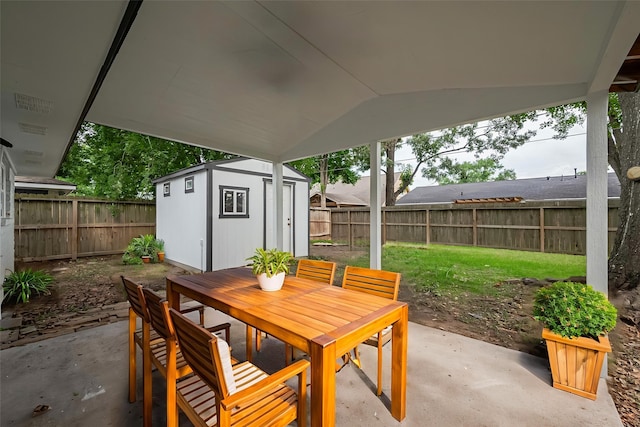 6023 Viking Dr, Houston, TX 77092 - view of patio / terrace with outdoor dining area