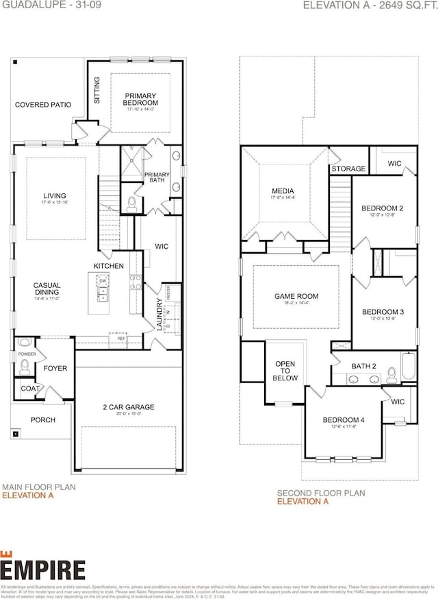 19380 Poppy Village Cir, Magnolia, TX 77355 - property floor plan