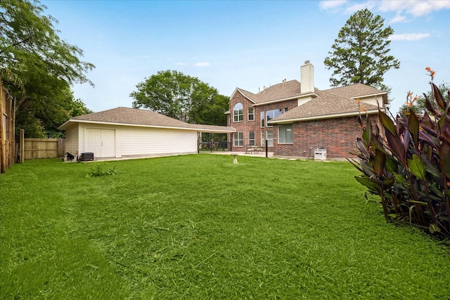 13411 SE Via Chianti Ln, Cypress, TX 77429 - view of yard featuring cooling unit