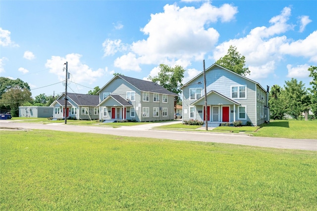214 W Republic St Unit 10, Baytown, TX 77520 - view of front of property featuring a front yard