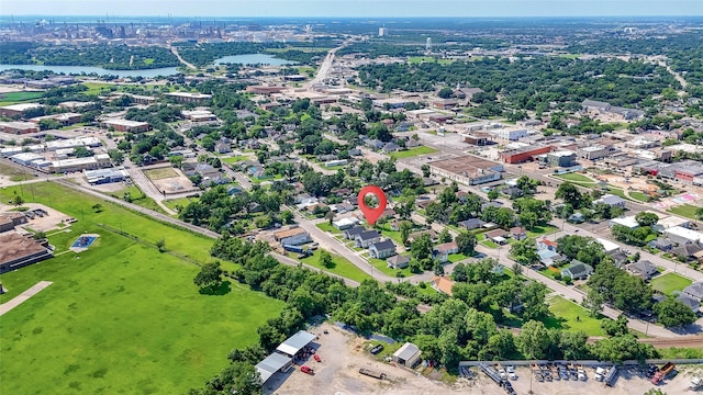 214 W Republic St Unit 10, Baytown, TX 77520 - aerial view of property and surrounding area with a nearby body of water