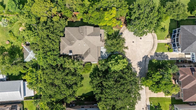 3502 Underwood St, Houston, TX 77025 - aerial perspective of suburban area