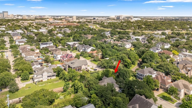 3502 Underwood St, Houston, TX 77025 - aerial view of property's location