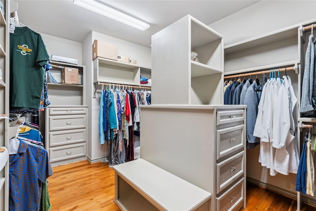 3502 Underwood St, Houston, TX 77025 - spacious closet with wood finished floors