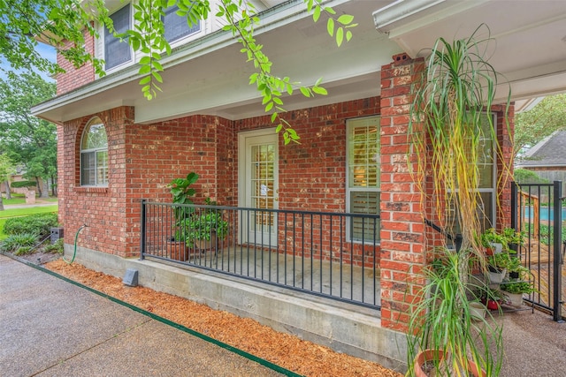 3008 Cochise Ct, College Station, TX 77845 - property entrance featuring brick siding and covered porch