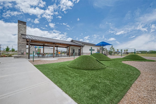 1214 Red Hills Dr, Rosharon, TX 77583 - view of community featuring a gazebo