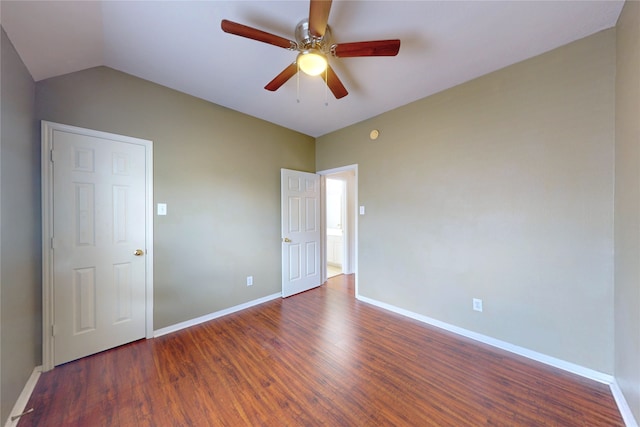 3606 Kilgore Ct, Manvel, TX 77578 - unfurnished bedroom with wood finished floors, baseboards, and a ceiling fan
