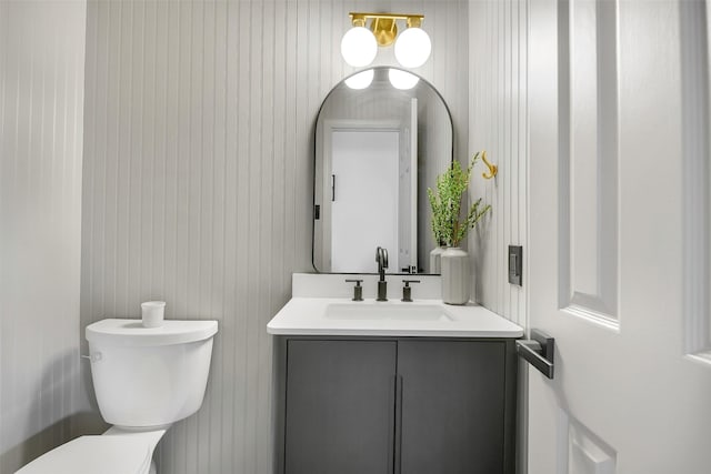16202 Elm Point Ct, Houston, TX 77095 - bathroom with toilet and vanity