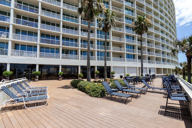1401 E Beach Dr Unit 903, Galveston, TX 77550 - view of apartment building / complex