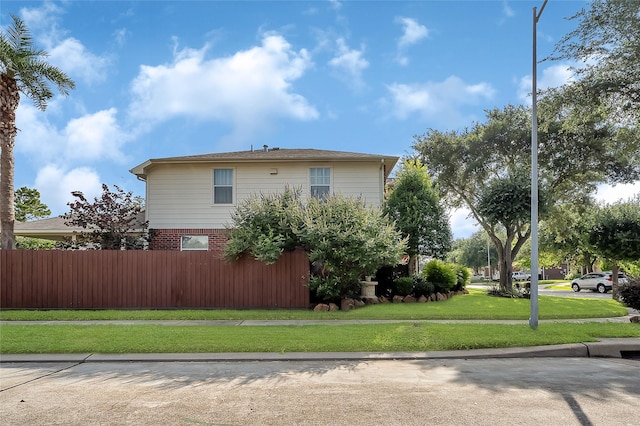 9303 Filaree Ridge Ln, Houston, TX 77089 - view of home's exterior with brick siding