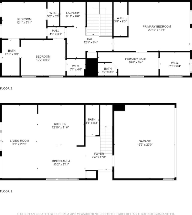 823 Mansfield St Unit E, Houston, TX 77091 - home floor plan