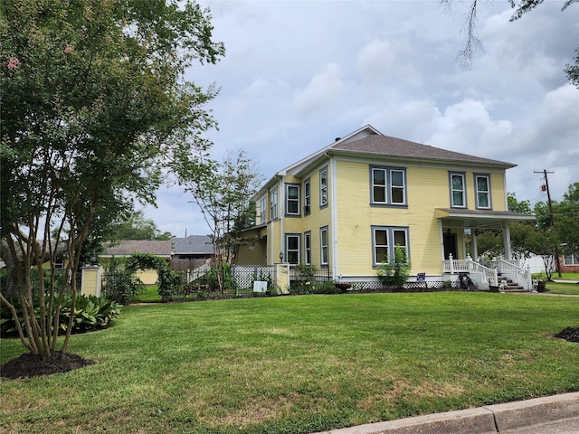 1017 Water St, Navasota, TX 77868 - view of front of house featuring a porch