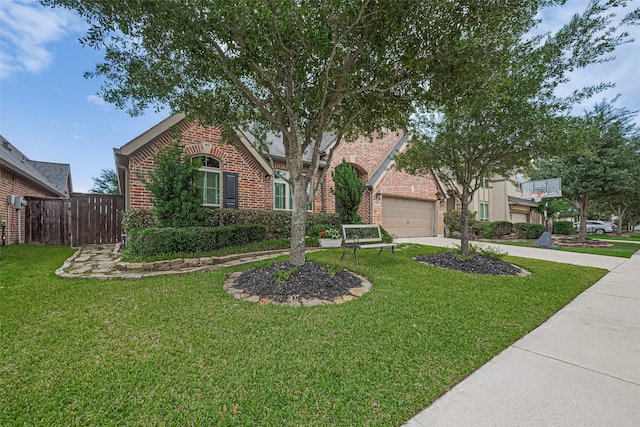 1622 Quail Ridge Dr, Katy, TX 77493 - view of front facade featuring brick siding, driveway, and an attached garage
