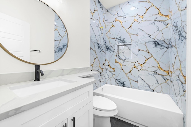 3632 Dreyfus St, Houston, TX 77021 - full bath with vanity and bathtub / shower combination