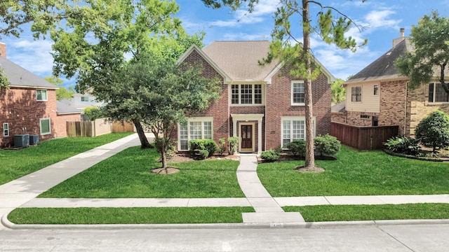 4311 Roaring Rapids Dr, Pasadena, TX 77059 - view of front of property with brick siding