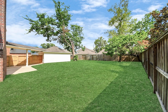 4311 Roaring Rapids Dr, Pasadena, TX 77059 - view of yard