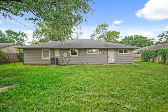 231 Gruss Dr, Houston, TX 77060 - back of house featuring central AC