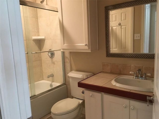 18617 Egret Bay Blvd Unit 303, Webster, TX 77058 - full bath with toilet, vanity, and combined bath / shower with glass door