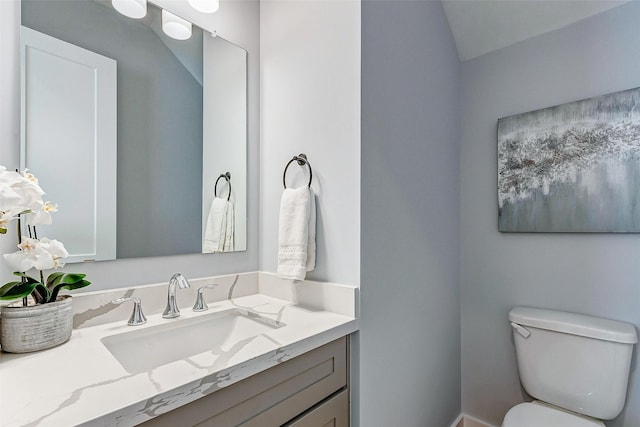 1830 W Tidwell Rd, Houston, TX 77091 - half bath featuring vanity and toilet
