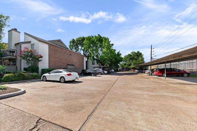 10053 Westpark Dr Unit 332, Houston, TX 77042 - view of partially covered parking lot