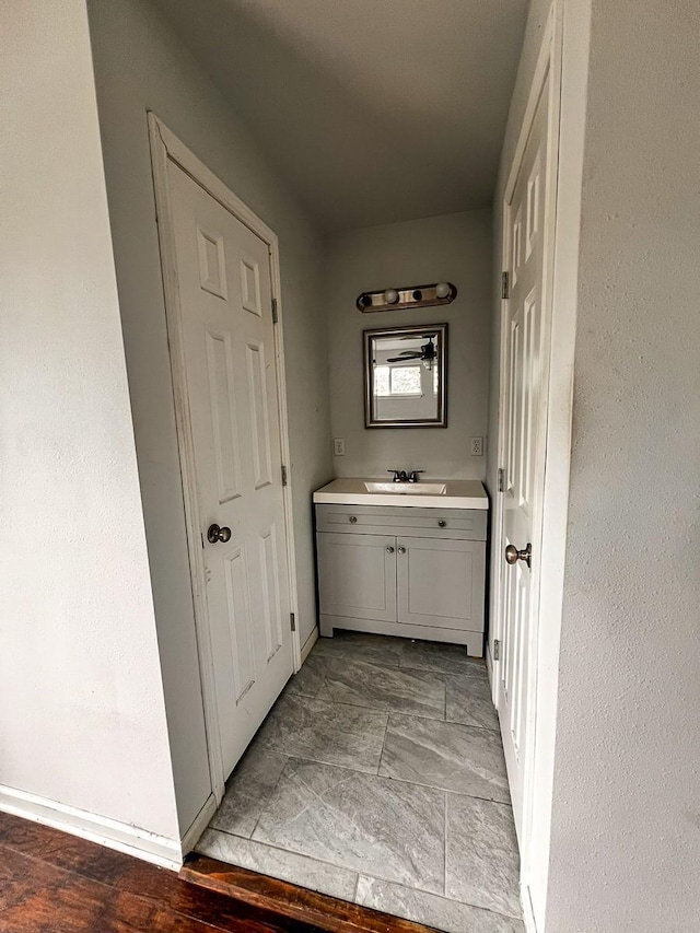 239 Cove Vw, Trinity, TX 75862 - bathroom featuring vanity and baseboards