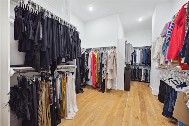 1402 Missouri Unit B, Houston, TX 77006 - spacious closet featuring wood finished floors