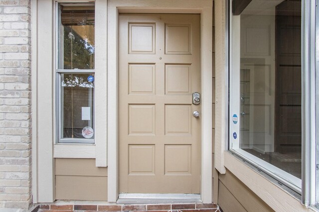 11625 Lakeside Park Dr, Houston, TX 77077 - view of exterior entry with brick siding