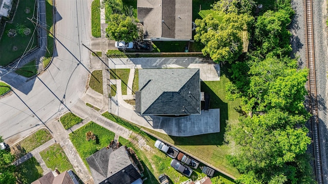 102 Glendale St, Houston, TX 77012 - bird's eye view