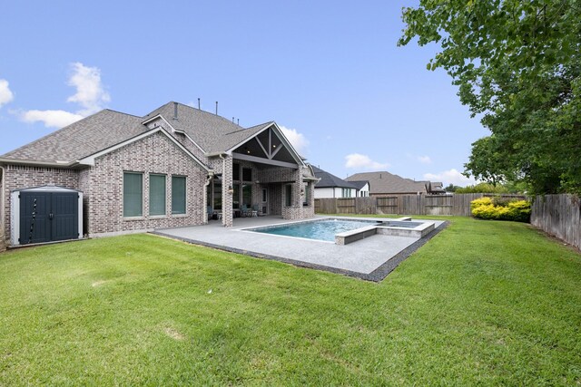 13630 E Palomino Lake Cir, Cypress, TX 77429 - view of pool with a patio area