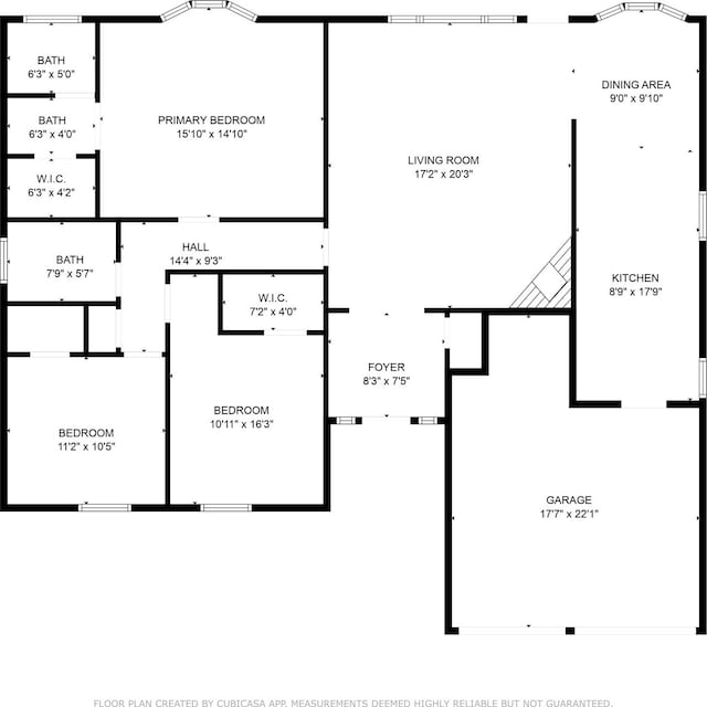 23011 Grand Rapids Ln, Spring, TX 77373 - floor plan / room layout