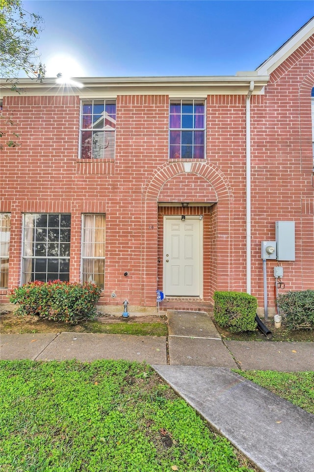 11735 Alief Clodine Rd Unit 34, Houston, TX 77072 - view of front of home with brick siding