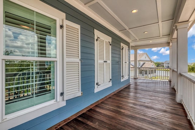 9 Broad St, Galveston, TX 77554 - view of deck