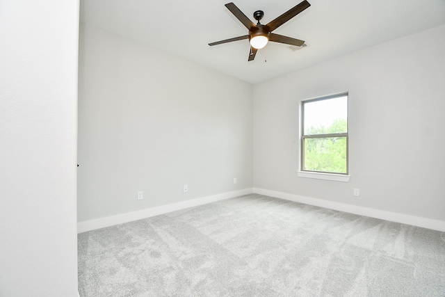 3337 Shelby Cir, Houston, TX 77051 - carpeted empty room featuring baseboards and a ceiling fan