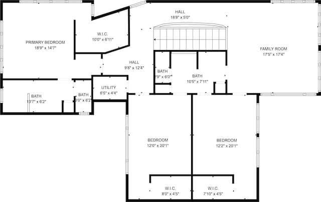 1518 Bayram Dr, Houston, TX 77055 - view of floor plan / room layout