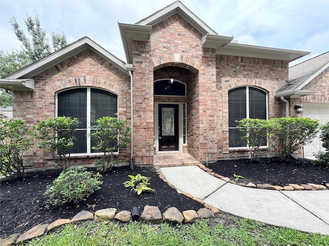 30611 Pinemill Hollow Dr, Spring, TX 77386 - property entrance featuring brick siding