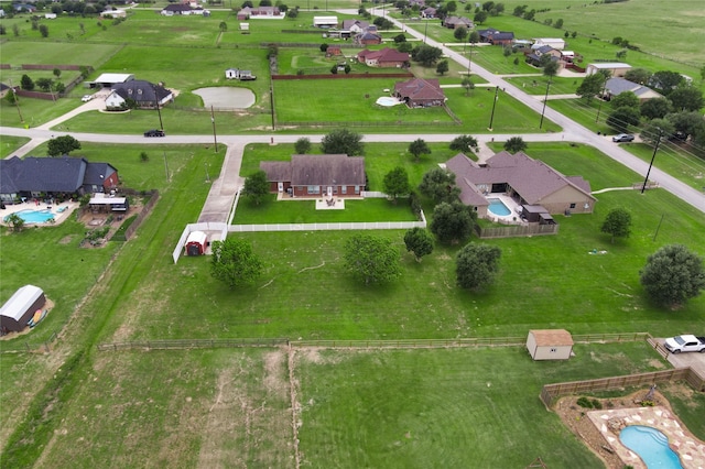 2862 Dees Cir, Sealy, TX 77474 - aerial view of property's location with a pool area