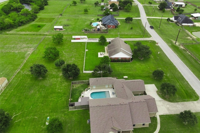 2862 Dees Cir, Sealy, TX 77474 - aerial view of a pool area