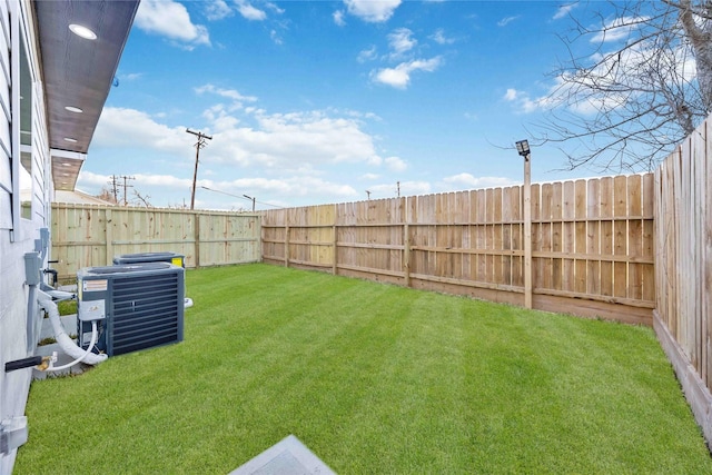 7719 Orebo St, Houston, TX 77088 - view of yard with central AC