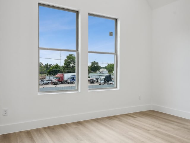 7416 Maxroy St, Houston, TX 77088 - unfurnished room featuring wood finished floors and baseboards