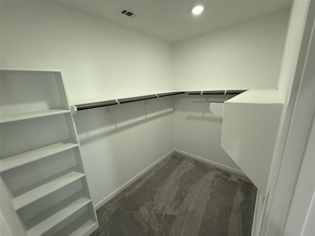 1303 Garrett Sudhendrio Dr, Crosby, TX 77532 - spacious closet featuring dark carpet