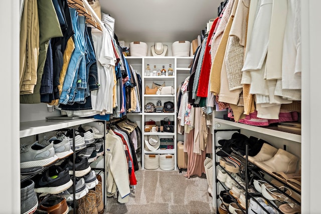 1902 Knoboak Cir, Houston, TX 77080 - spacious closet with carpet flooring