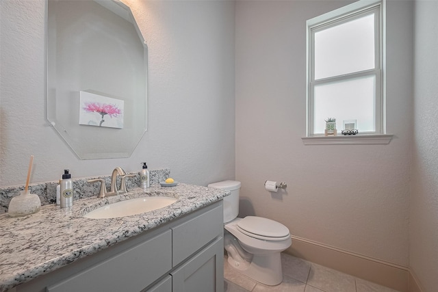 13707 Rivendell Crest Ln, Cypress, TX 77429 - bathroom featuring tile patterned flooring and vanity