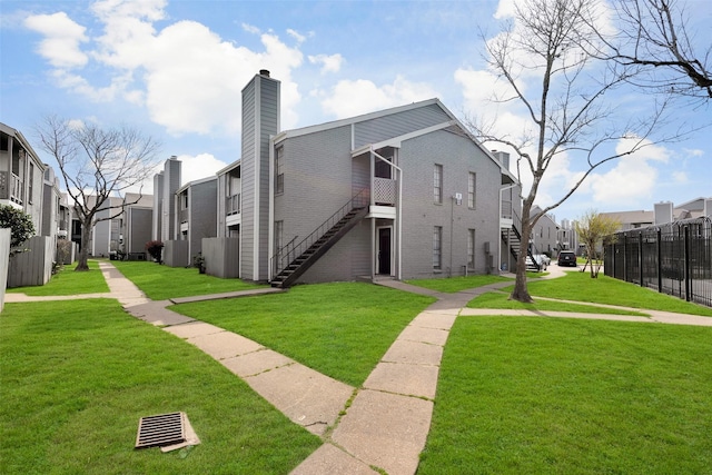 12500 Sandpiper Dr Unit 5, Houston, TX 77035 - surrounding community with stairs and a residential view