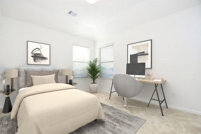 14623 Monterey Cypress Dr, Houston, TX 77068 - carpeted bedroom with baseboards and a desk