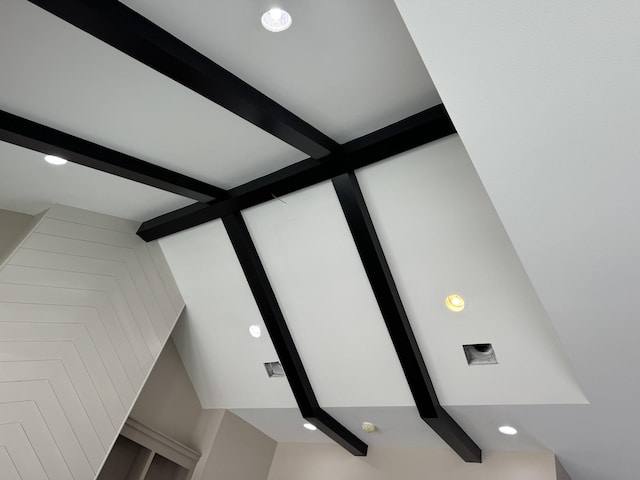 262 Rd 660, Dayton, TX 77535 - detailed view of recessed lighting and beam ceiling