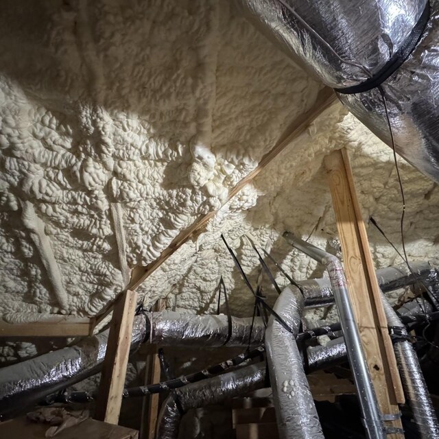 262 Rd 660, Dayton, TX 77535 - view of unfinished attic