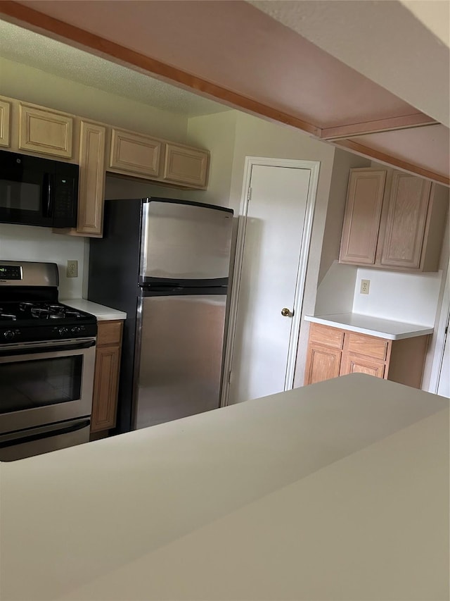 18727 Parfield Ln, Houston, TX 77084 - kitchen featuring stainless steel appliances and light countertops